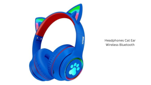Headphones Cat Ear Wireless Bluetooth